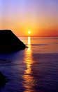 tramonti sull'isola di lampedusa