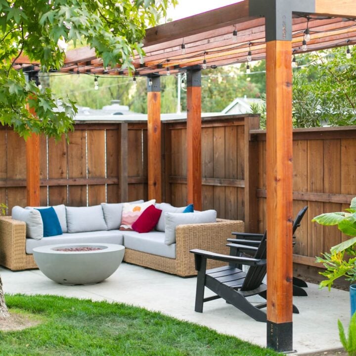 diy modern pergola