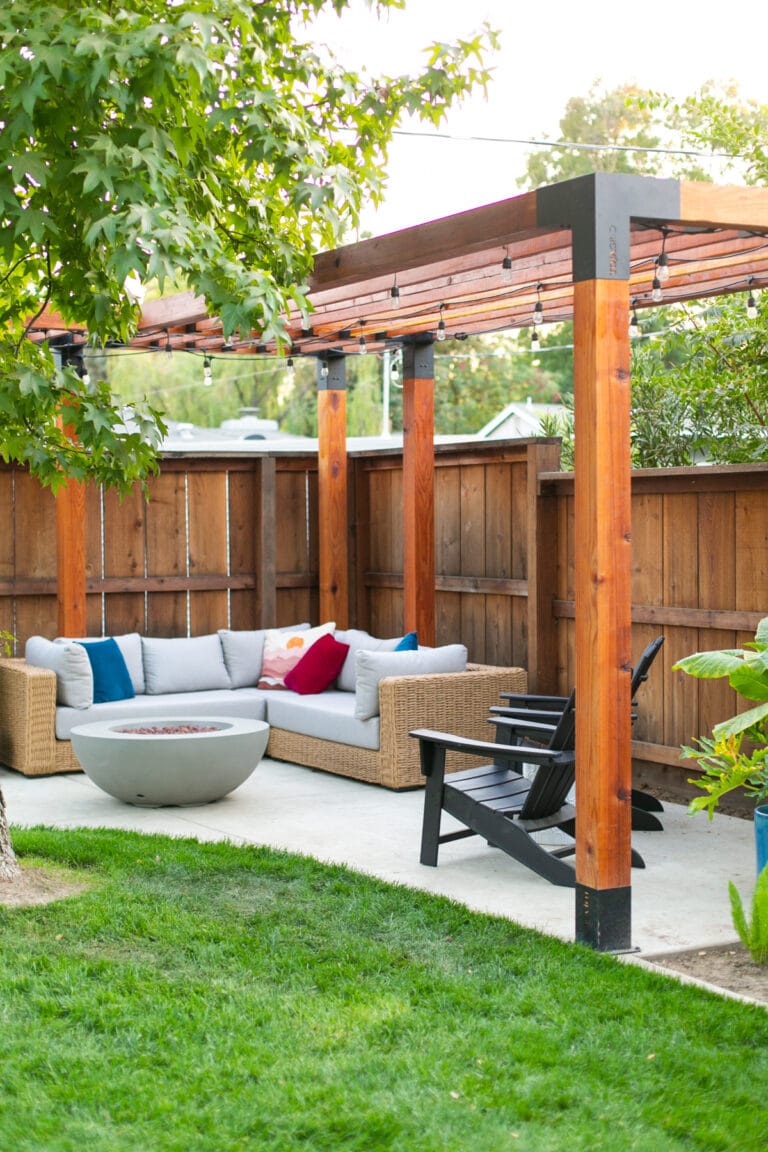 diy modern pergola