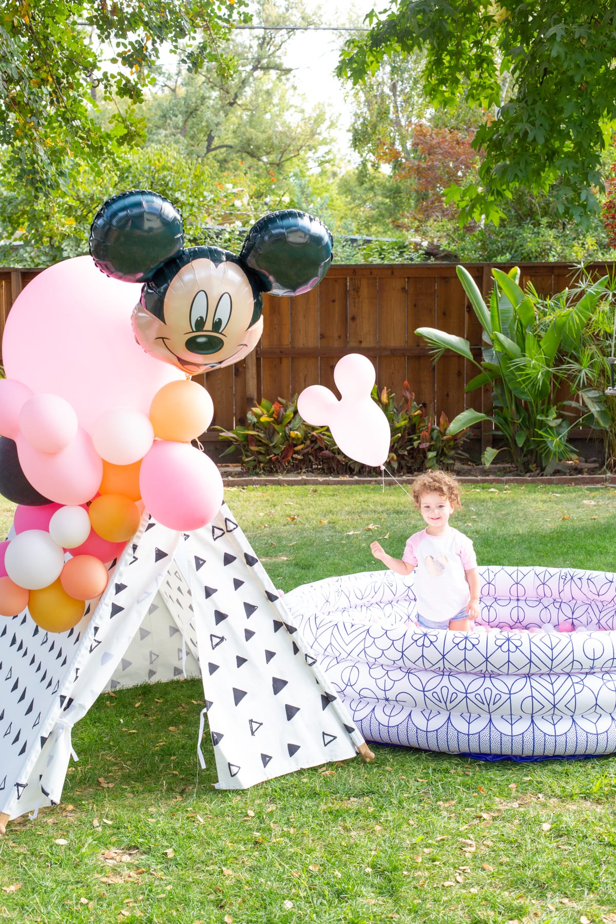 A Pink Mickey Mouse 2nd Birthday Party