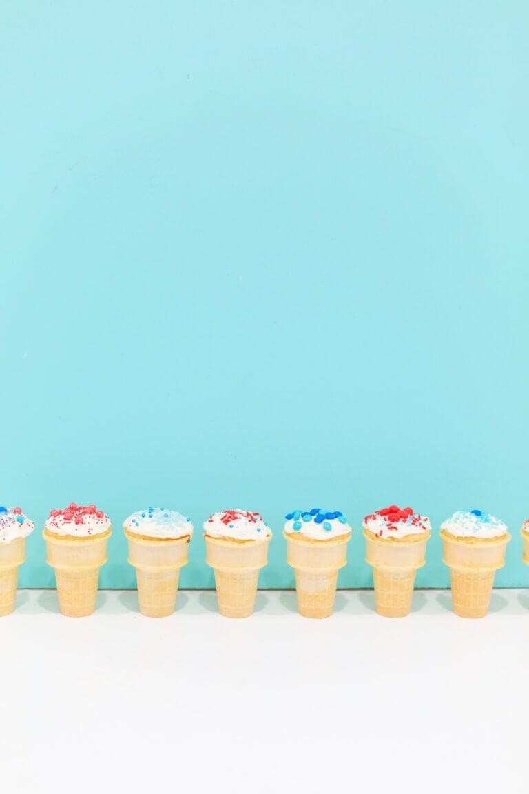 how to make ice cream cone cupcakes