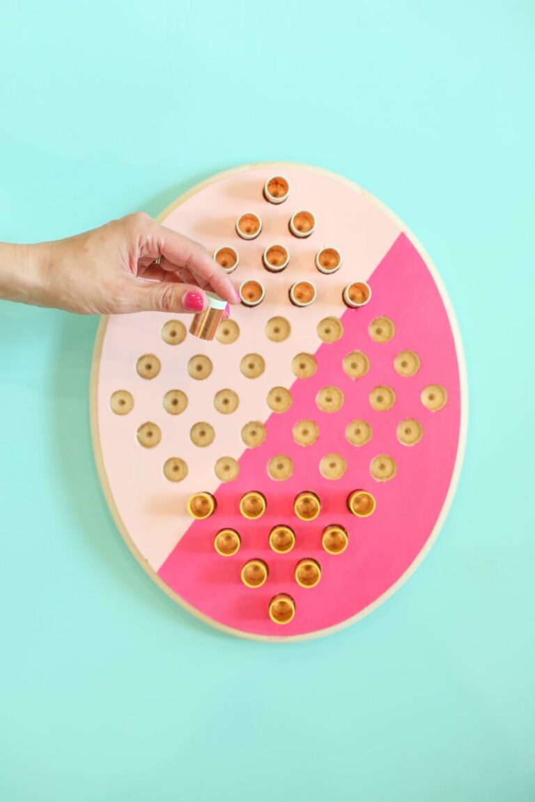 DIY Two Person Chinese Checkers Game