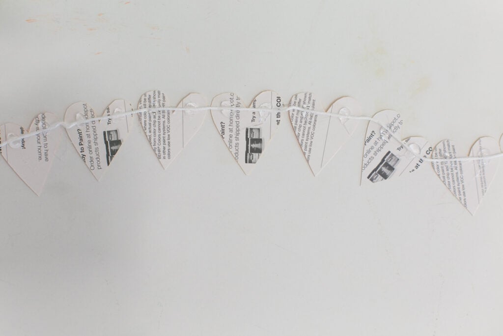 valentine garland