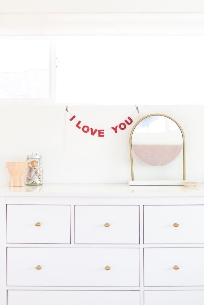 valentine garland