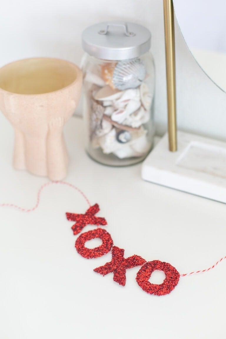 valentine garland