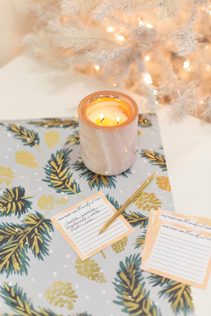 Printable gratitude cards for Thanksgiving