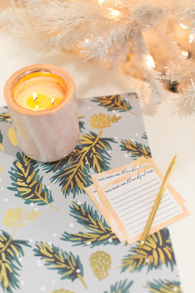 Printable gratitude cards for Thanksgiving
