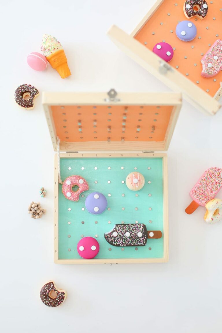 DIY Battleship Sweets Game