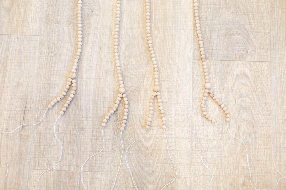 how to make a beaded plant hanger