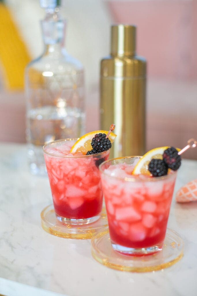Blackberry Bramble cocktail