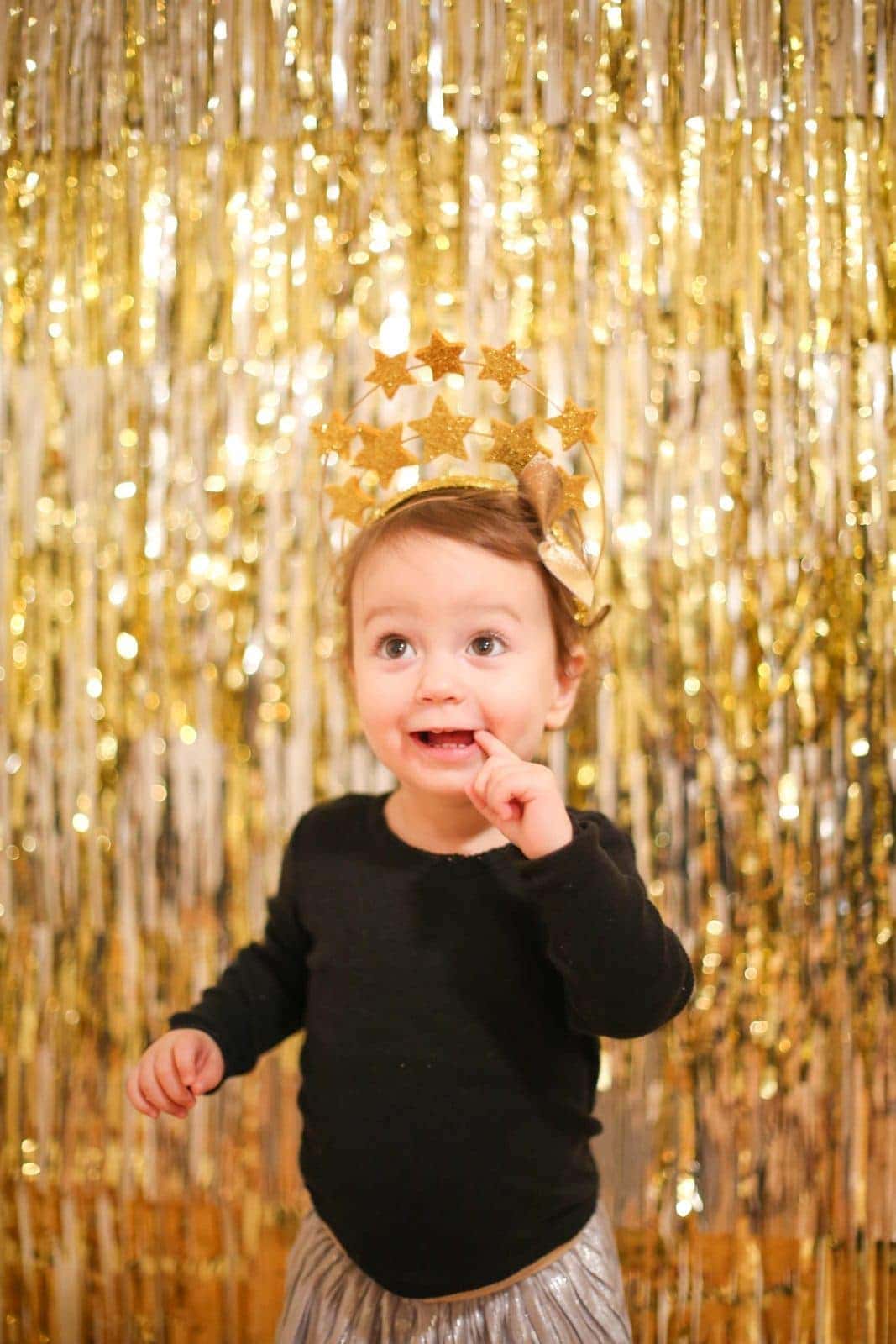 New Year backdrop