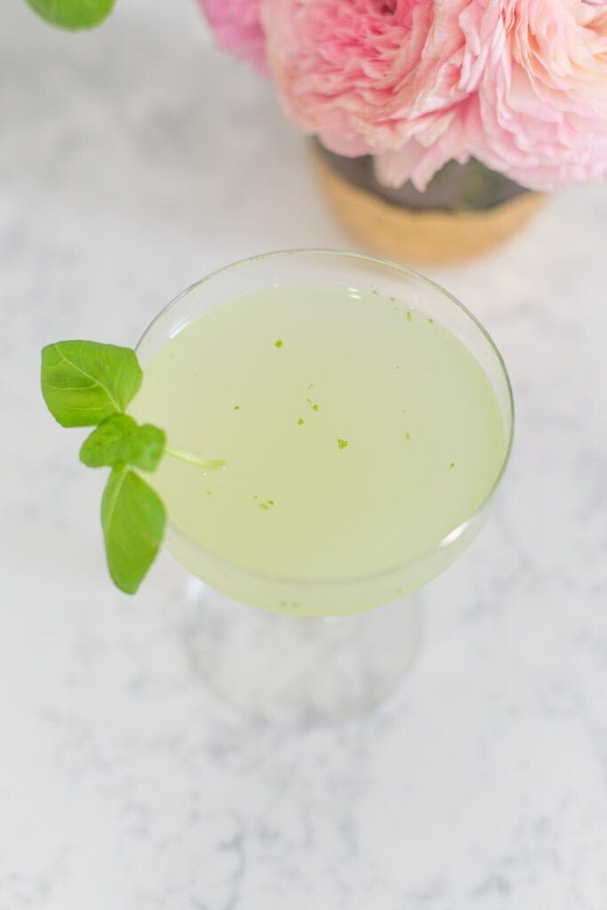 basil gimlet