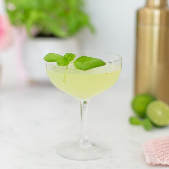 basil gimlet