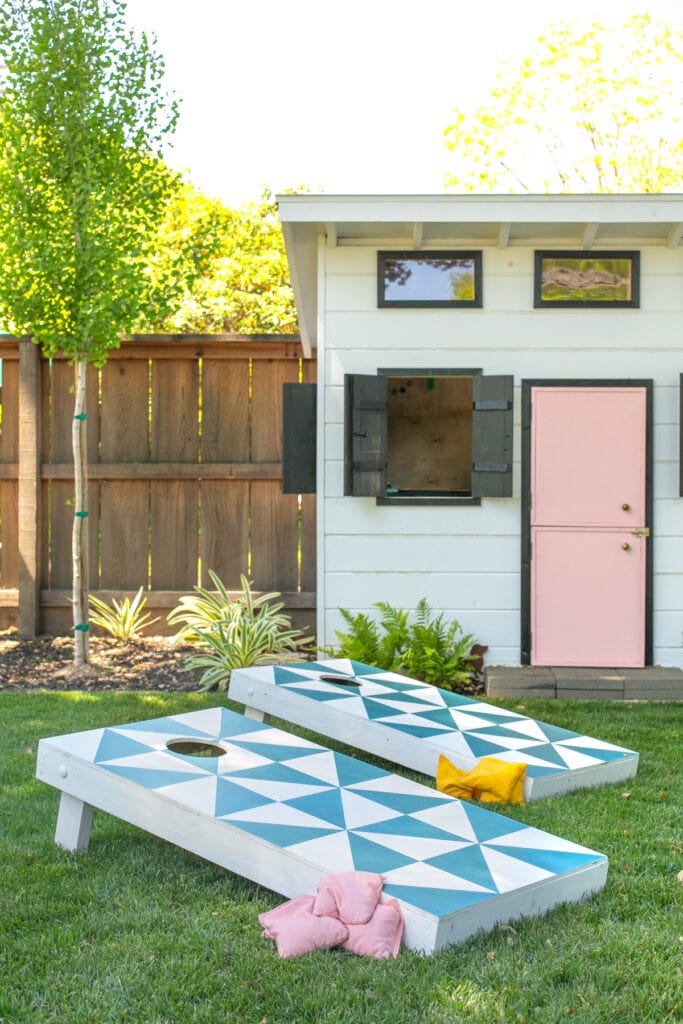 diy cornhole