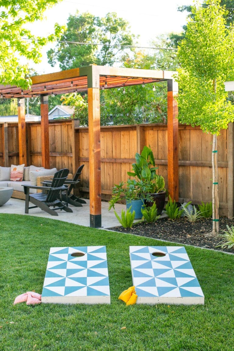 diy cornhole