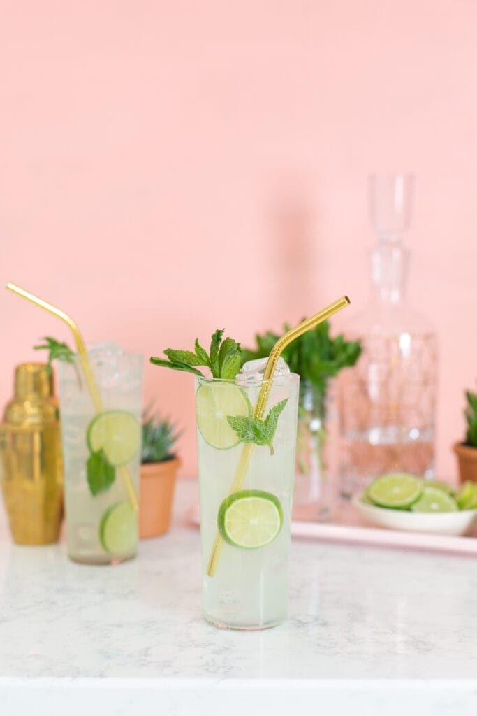 mojito cocktails