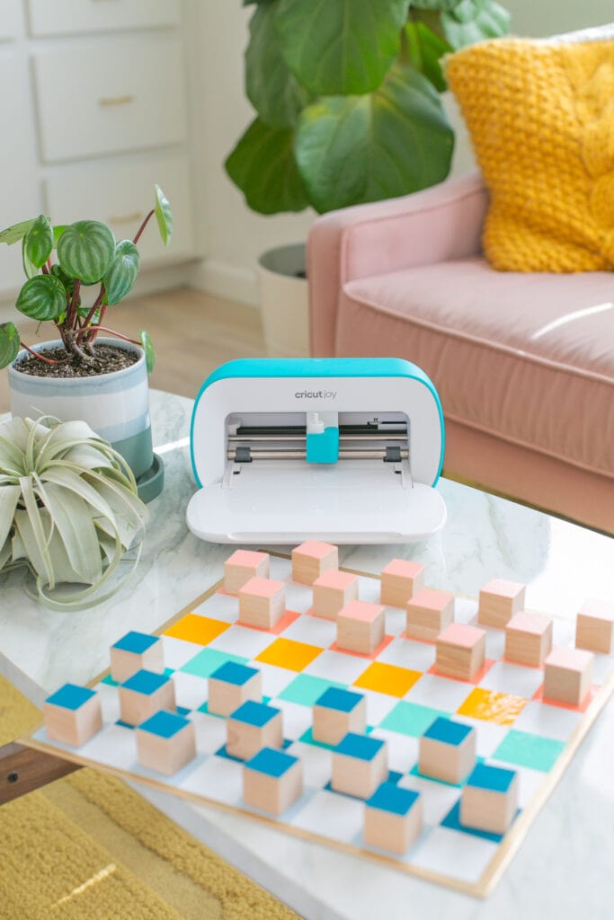 DIY checkers and chess set