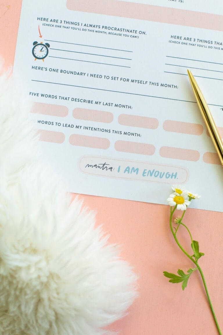 March 2020 Intention Blueprint
