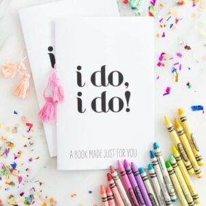 Printable Wedding Activity Book for Kids