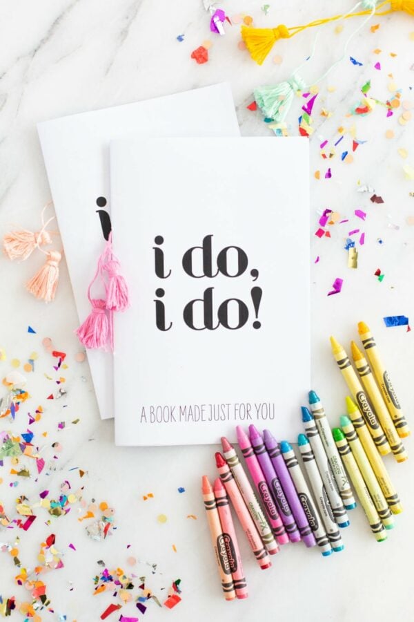 Printable Wedding Activity Book for Kids