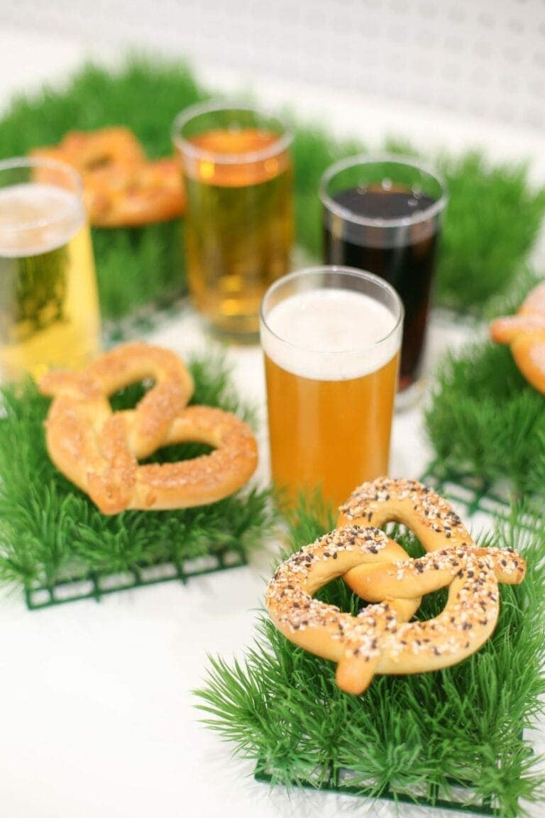 Soft pretzel recipe hacks and beer pairings for football game day