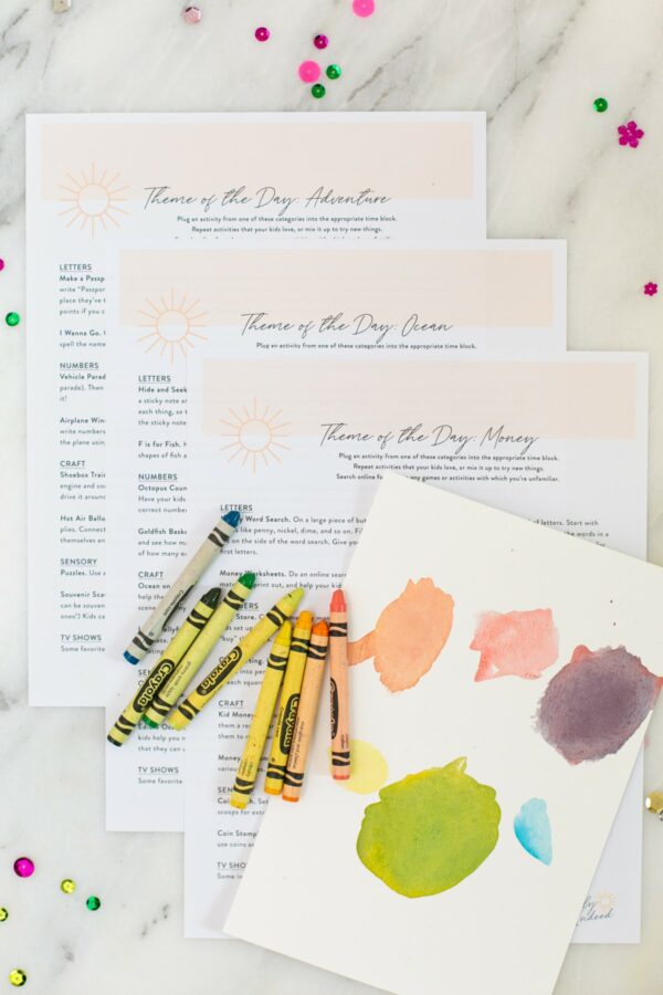 At home activities for kids