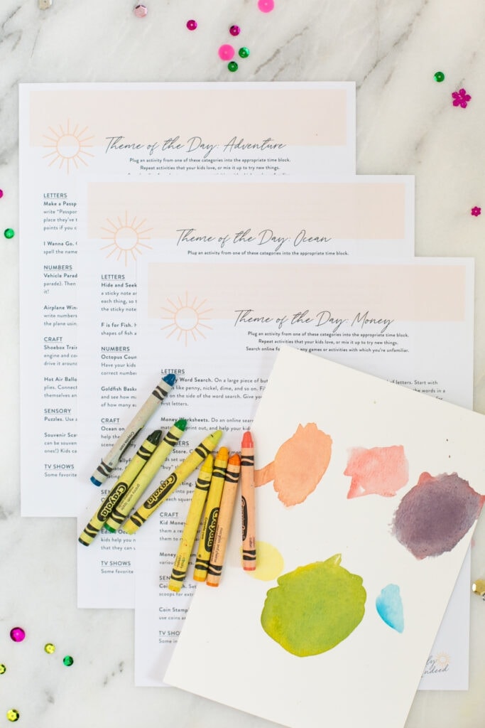 At home activities for kids