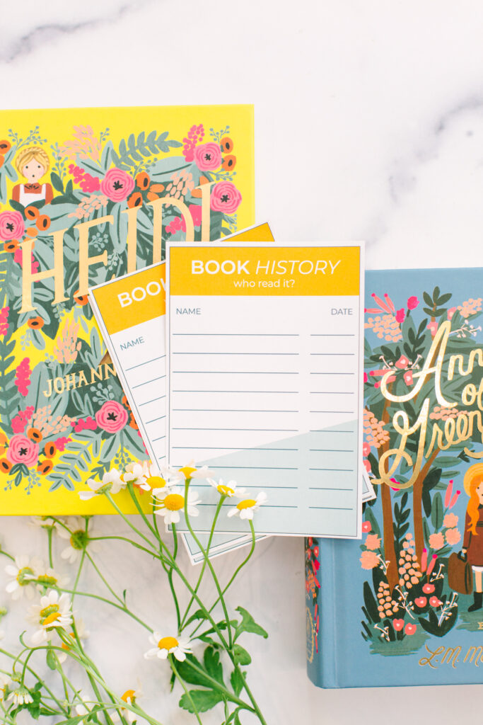 bookplate history sticker