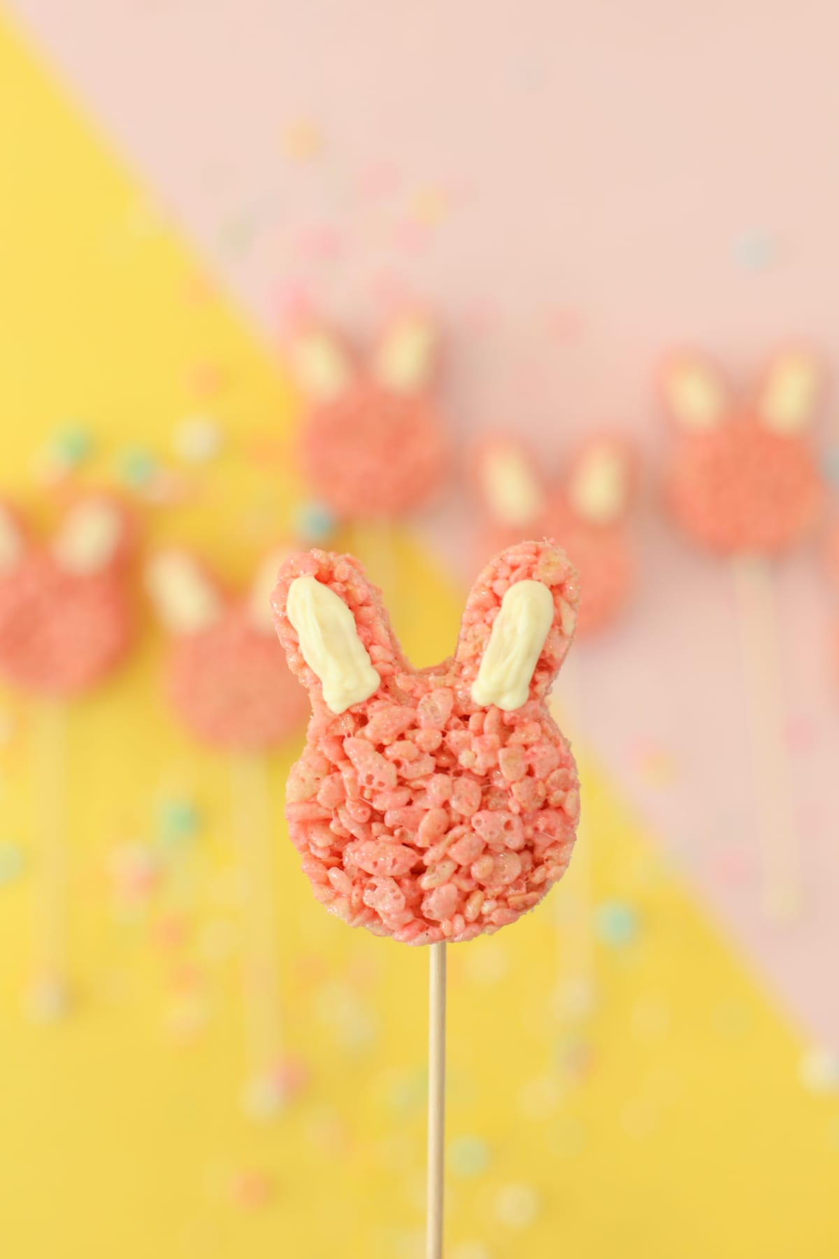 How to make bunny Rice Krispies Treats for Easter