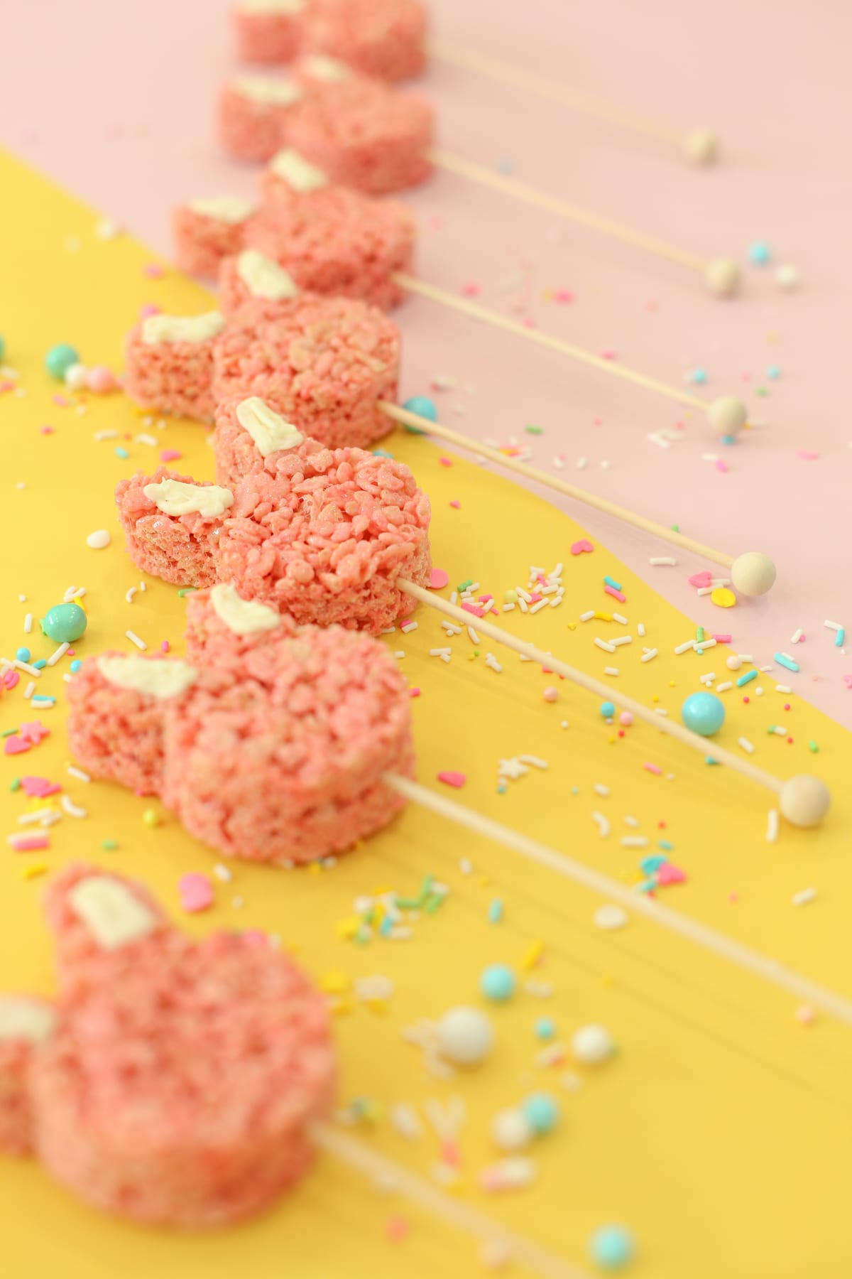 How to make bunny Rice Krispies Treats for Easter