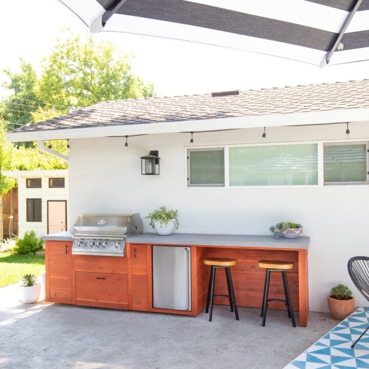 DIY Outdoor Kitchen Design