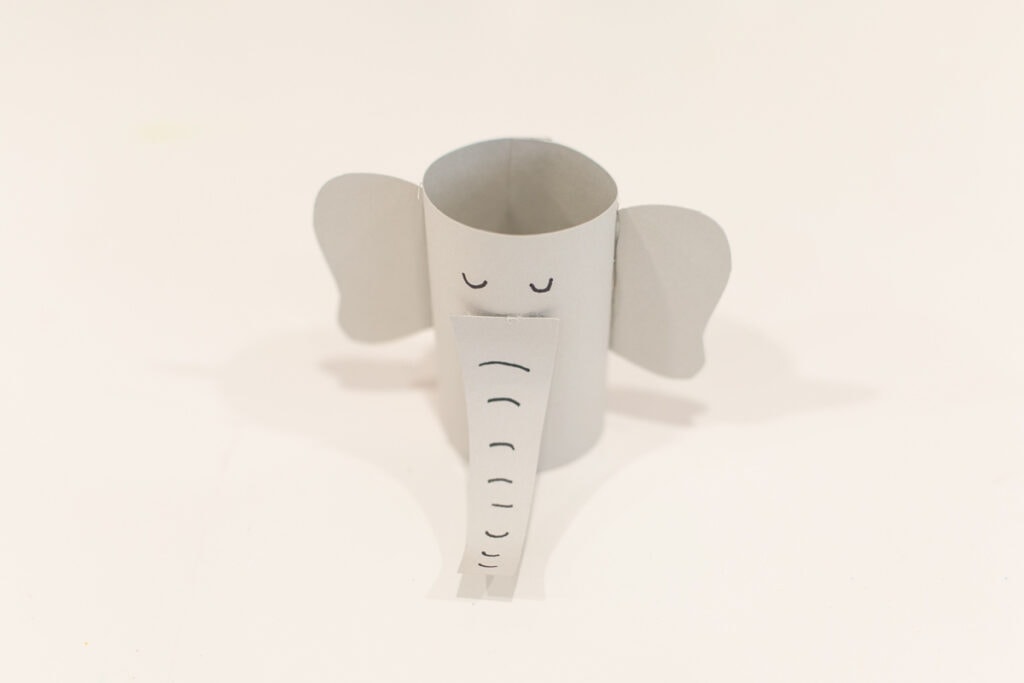 how to make a paper elephant