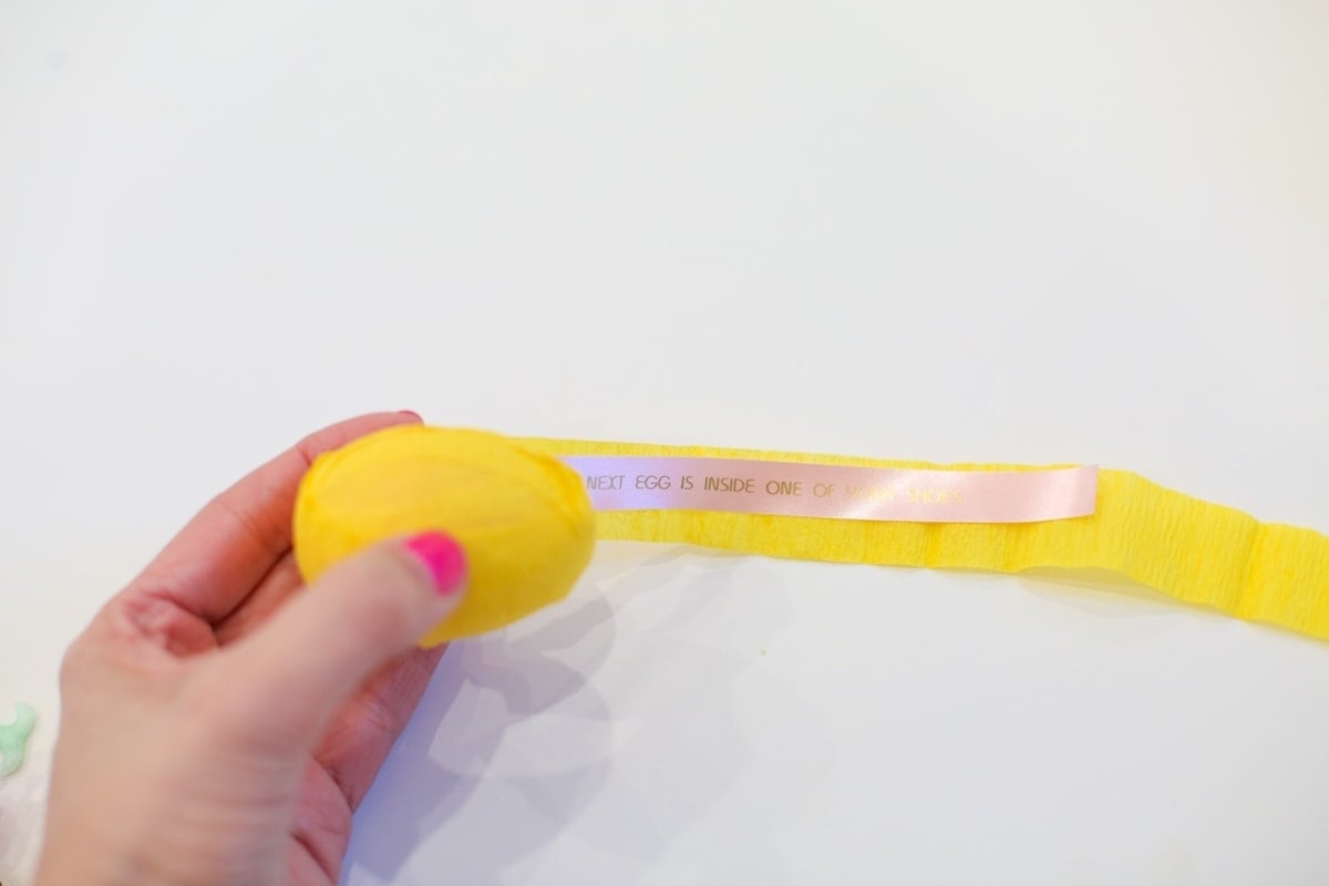 How to Make an Easter Egg Scavenger Hunt with Custom Printed Ribbons
