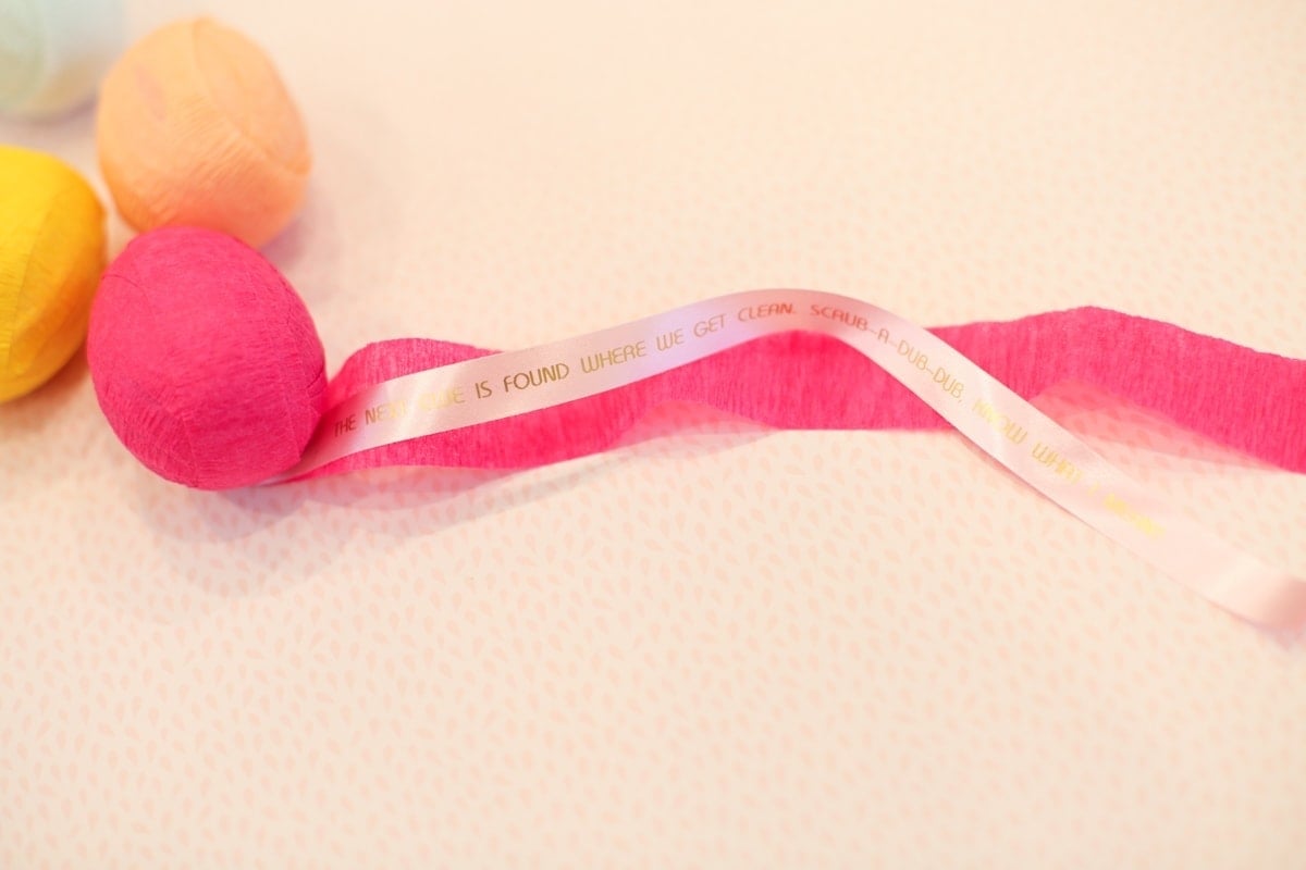 How to Make an Easter Egg Scavenger Hunt with Custom Printed Ribbons