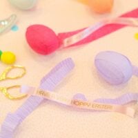 How to Make an Easter Egg Scavenger Hunt with Custom Printed Ribbons
