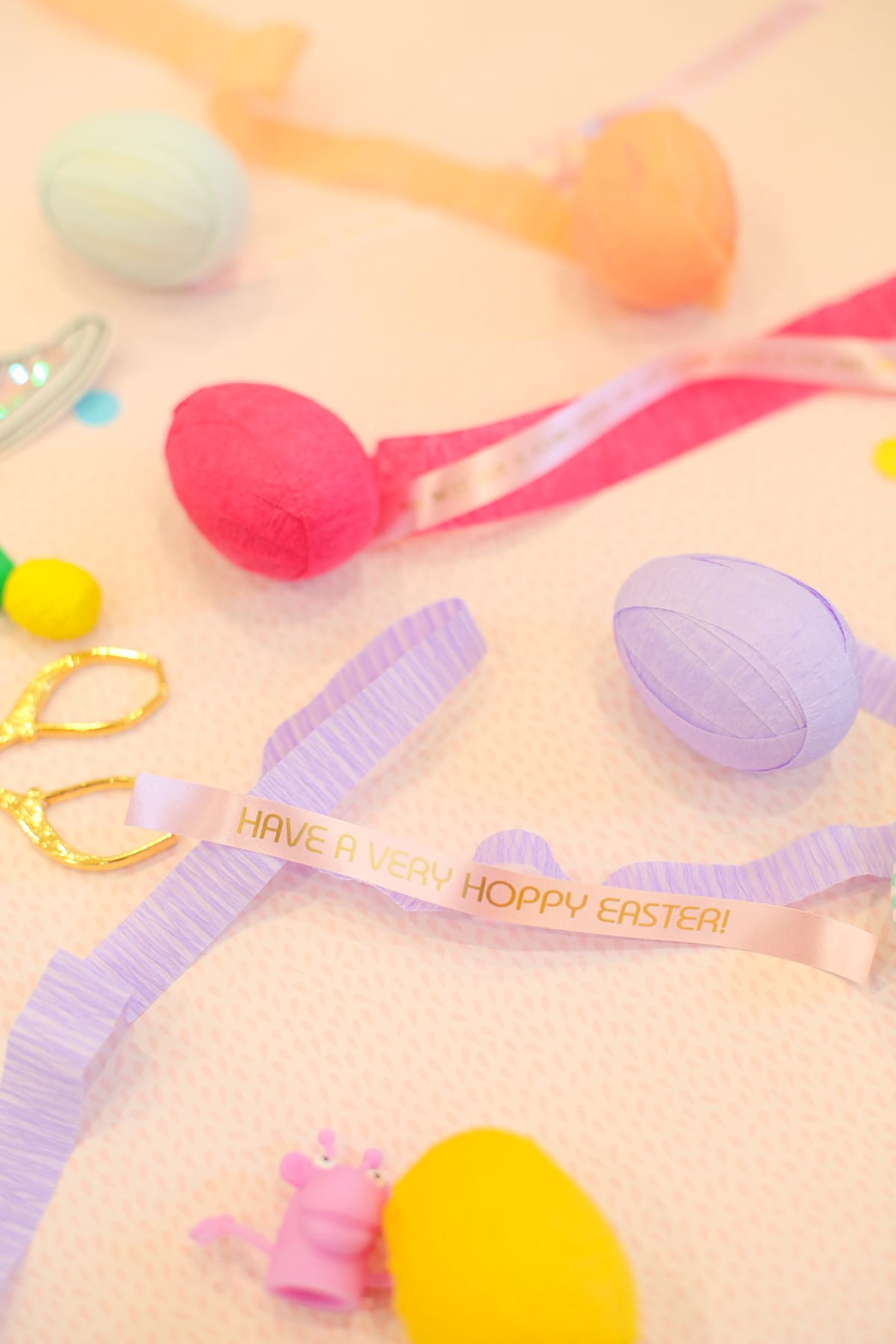 How to Make an Easter Egg Scavenger Hunt with Custom Printed Ribbons