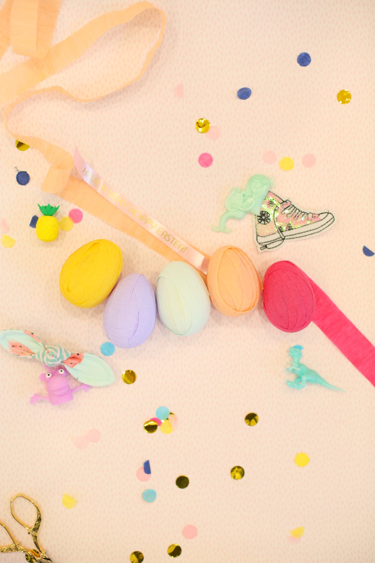 How to Make an Easter Egg Scavenger Hunt with Custom Printed Ribbons