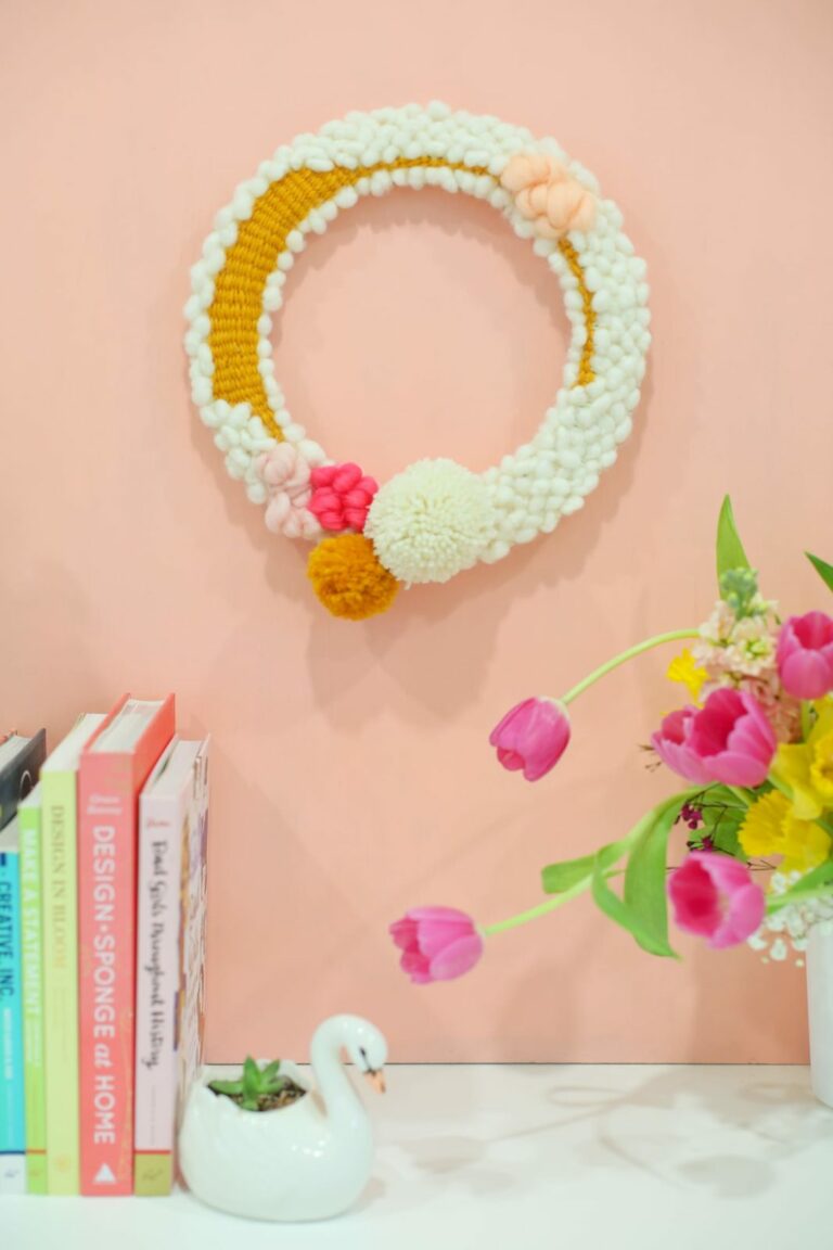 how to make a woven wreath