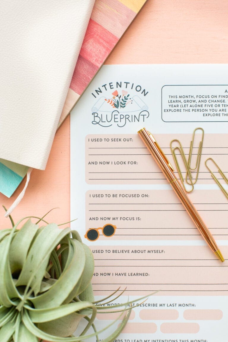 august intention blueprint