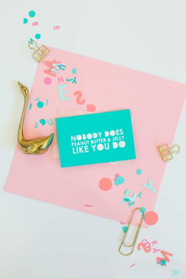 DIY Typography Mother's Day Cards