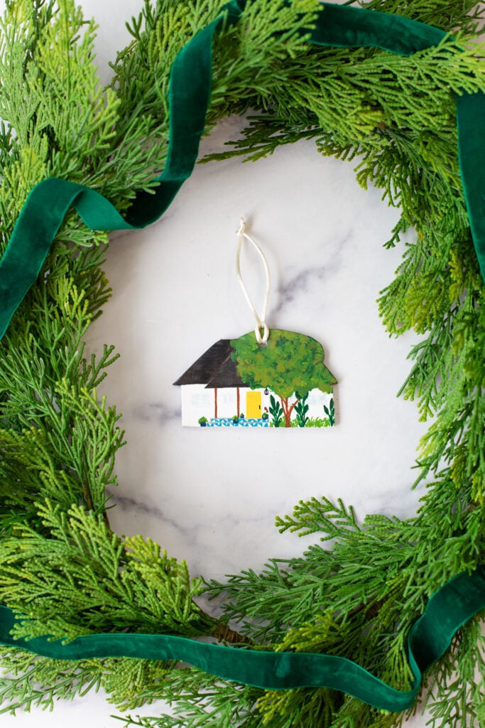 handmade christmas ornament