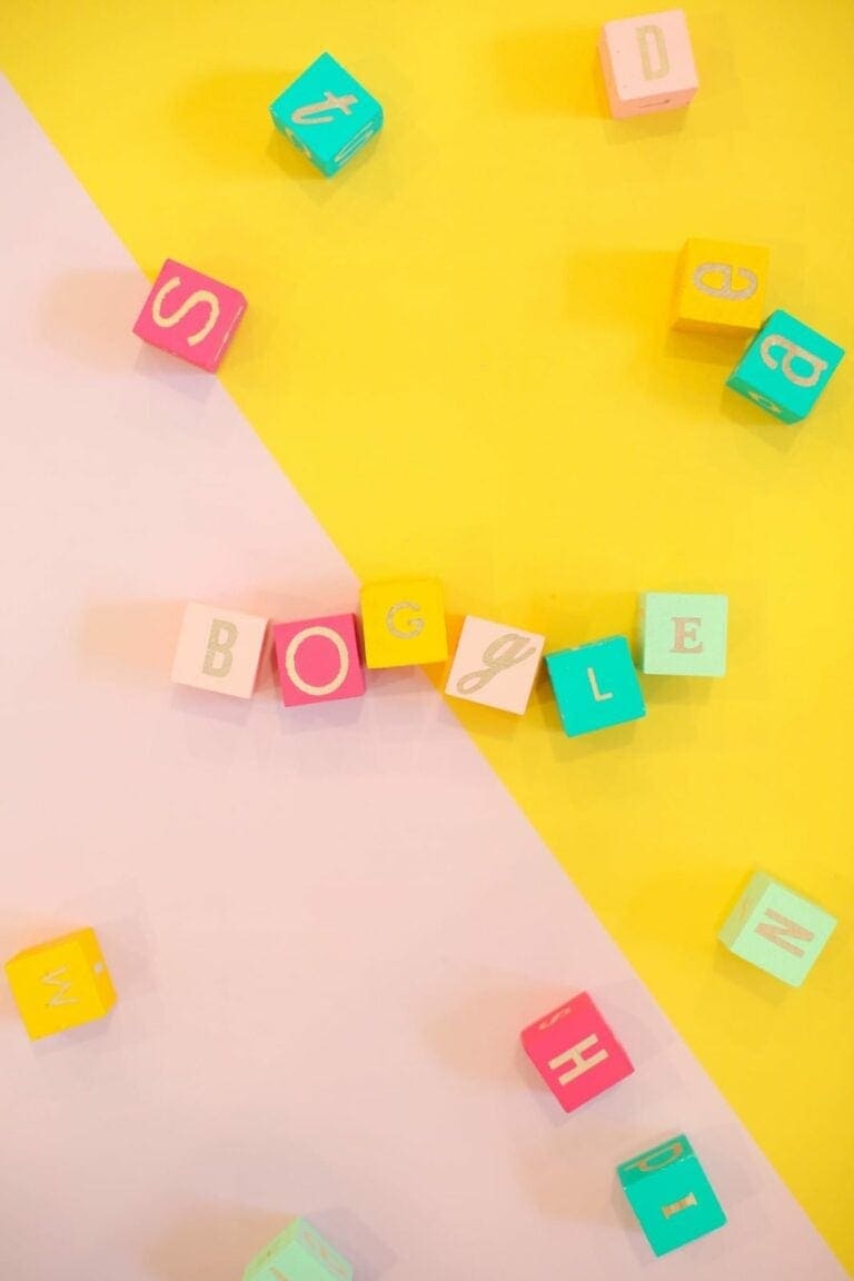 How to make your own Boggle game
