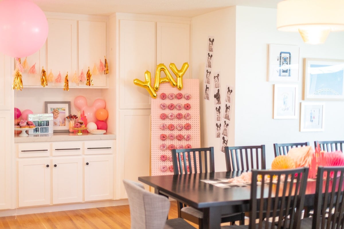 A Pink Mickey Mouse 2nd Birthday Party