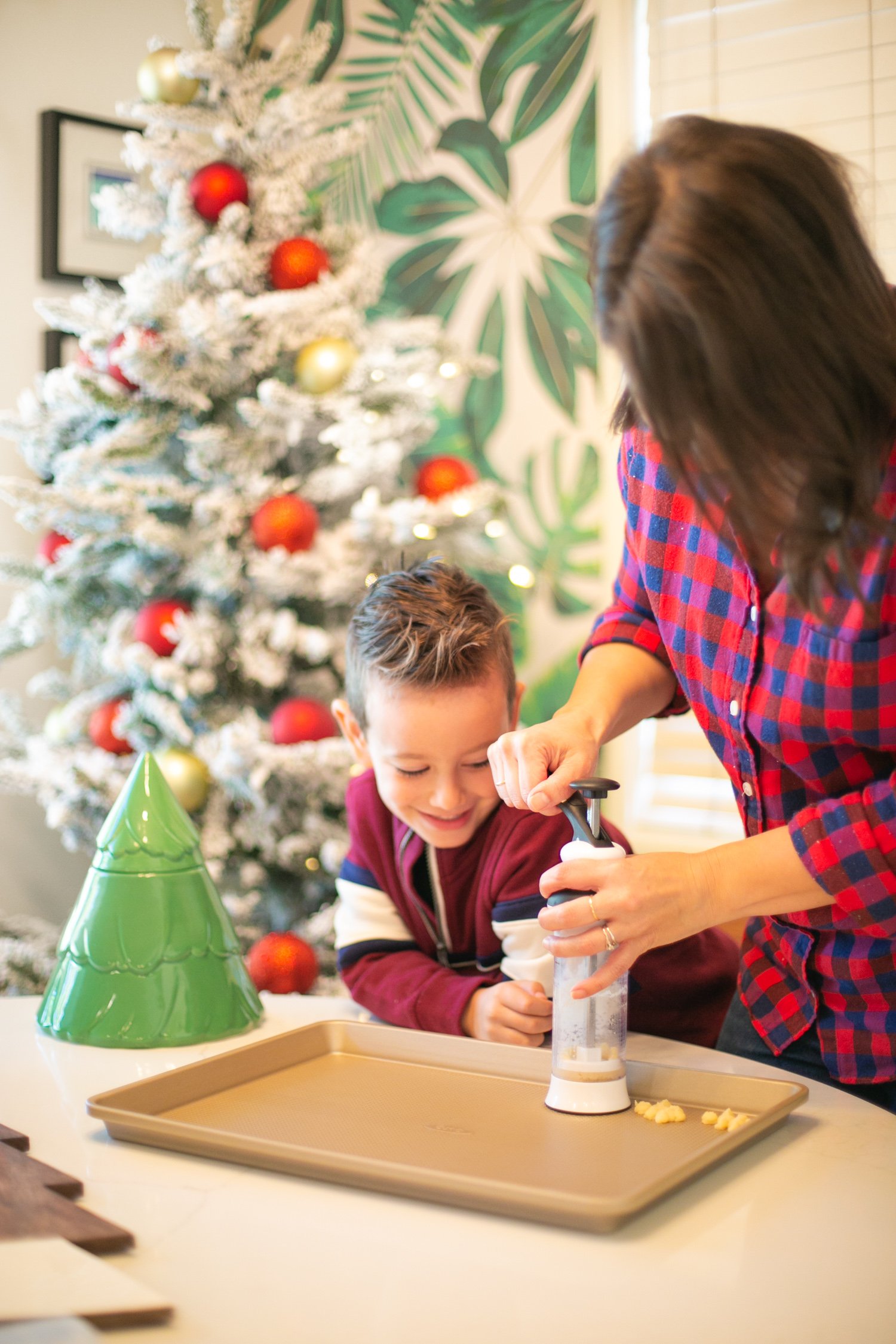 Christmas spritz cookie recipe