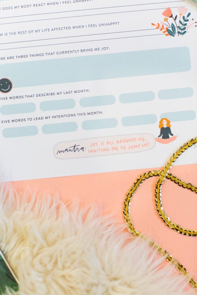 April Intention Blueprint