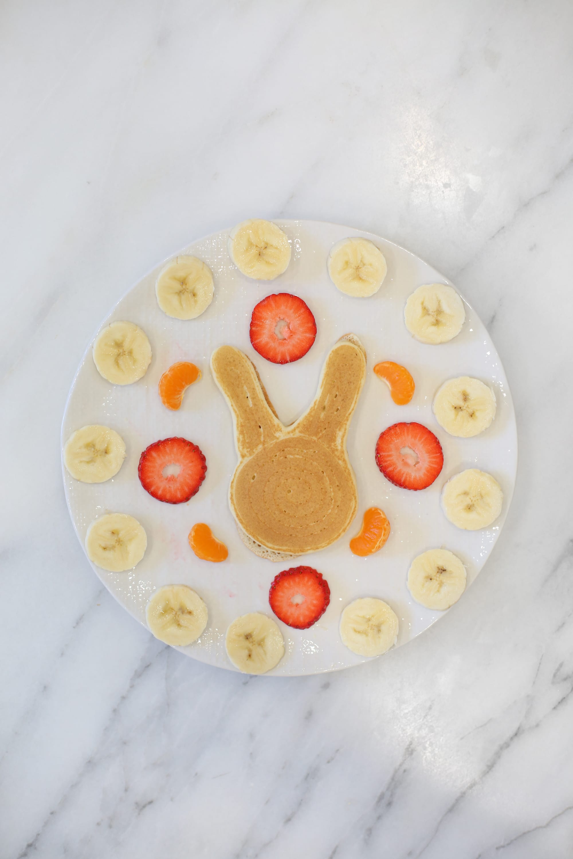 How to make bunny pancakes for Easter
