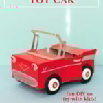 how to make a cardboard toy car