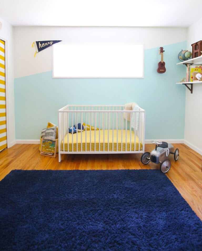 How to Create a Diagonal Painted Accent Wall