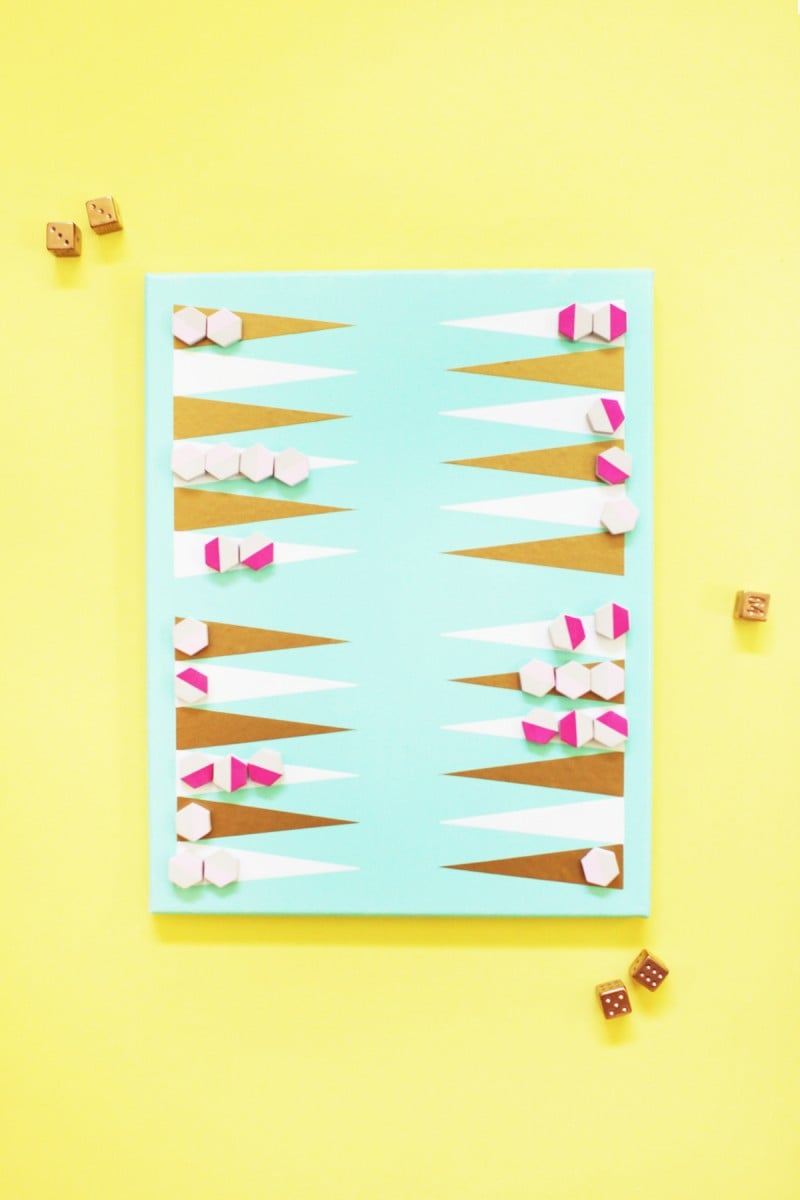 DIY Backgammon Game Art