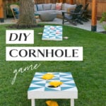 diy cornhole game